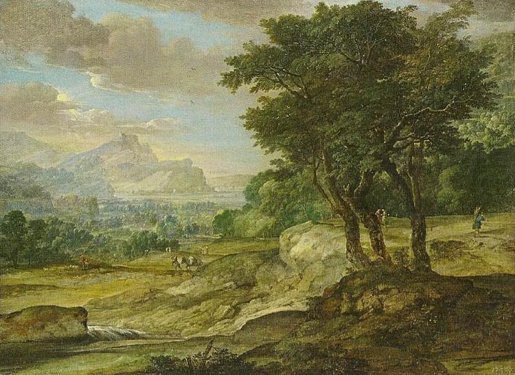 Gebirgslandschaft, Eglon van der Neer